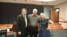 Garth Baxter with Andrew Stewart and Annie Gill