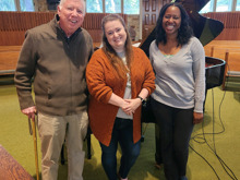 With soprano Katherine Boyce and pianist Elizabeth Hill