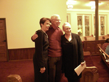 Constance Ford, Garth Baxter and Julie White  October 28, 2014  Owensboro, KY.