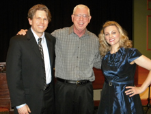 Garth with soprano/actress Annie Gill and pianist Andrew Stewart